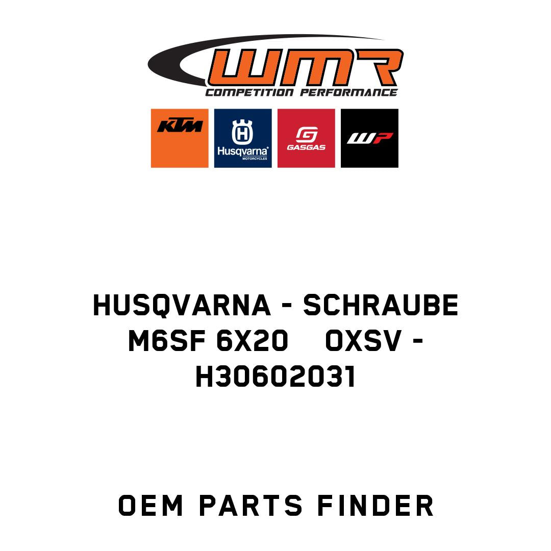 SCHRAUBE M6SF 6X20    OXSV