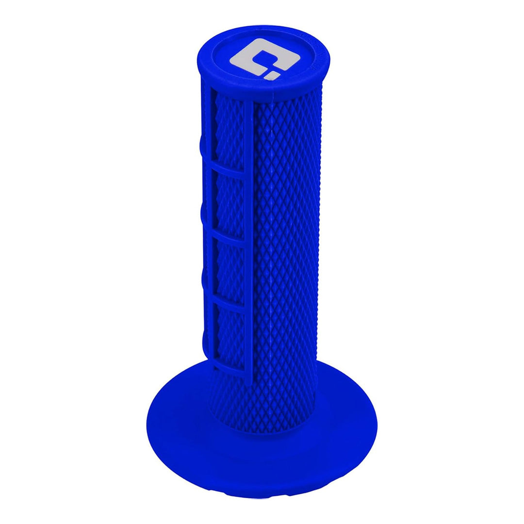 ODI Half-Waffle Lock-On Grips - Blue