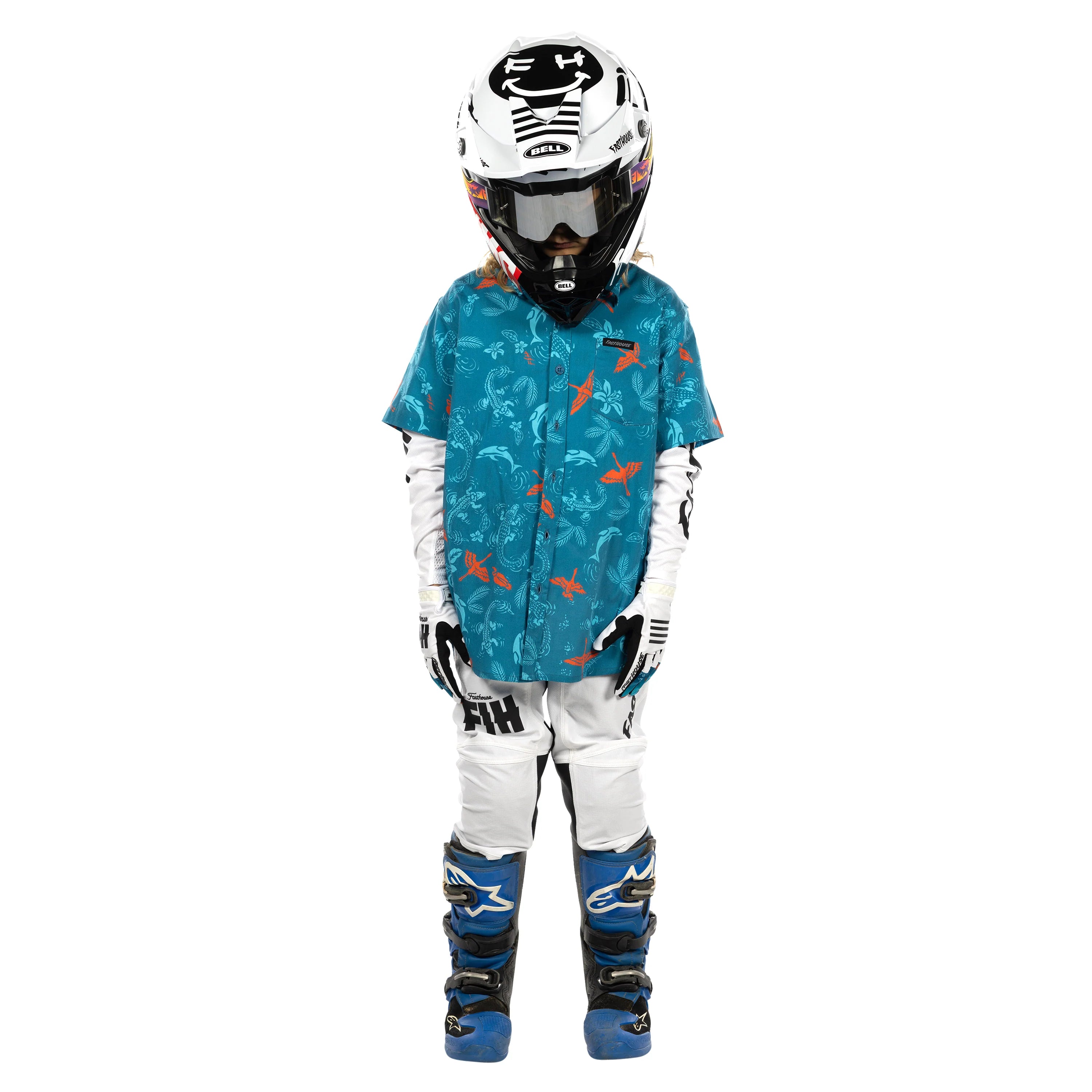 Youth TB Island Hopping Hawaiian Shirt