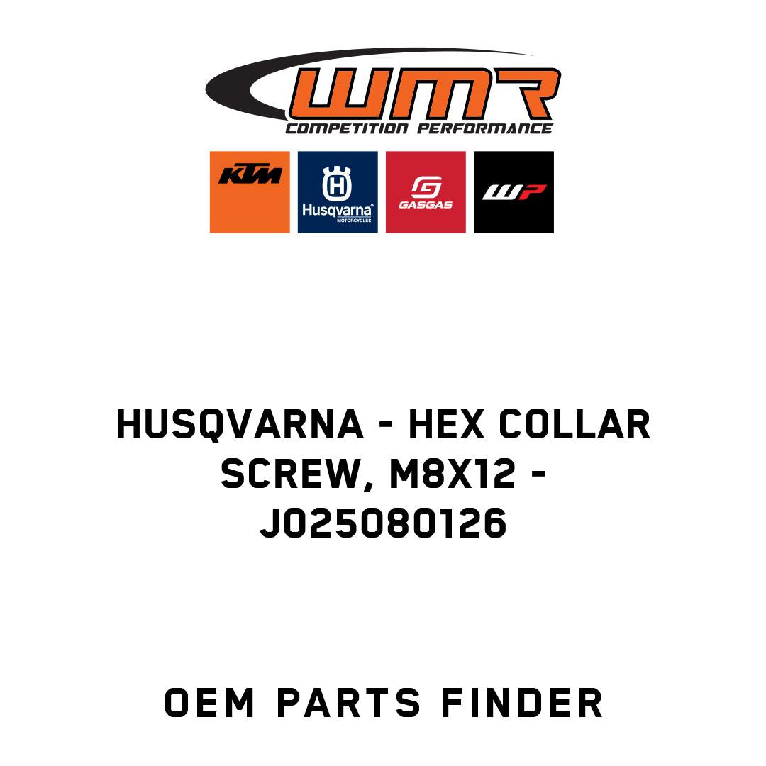 Hex collar screw, M8X12
