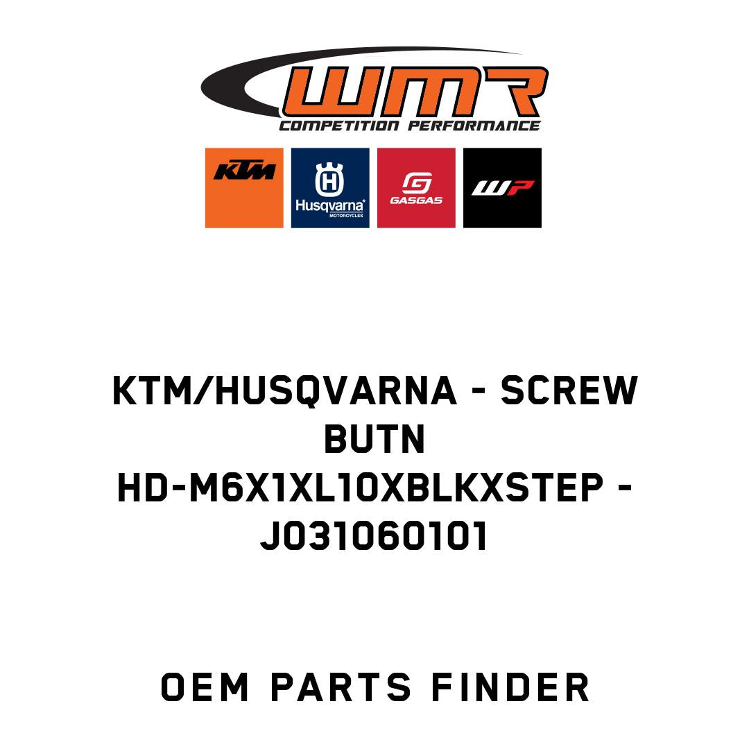 screw butn hd-m6x1xl10xblkxstep