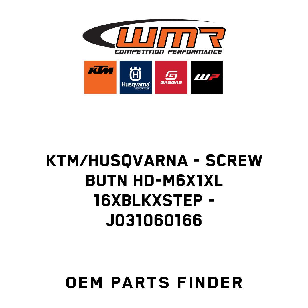 screw butn hd-m6x1xl 16xblkxstep