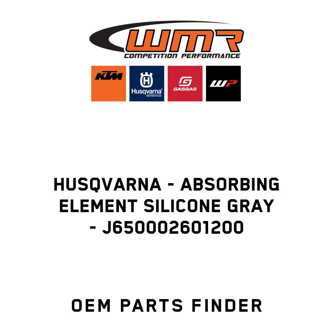 Absorbing element silicone gray