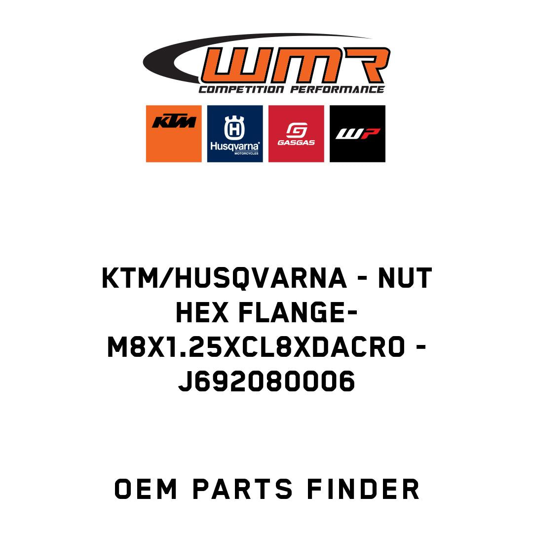 nut hex flange-M8x1.25xcl8xdacro