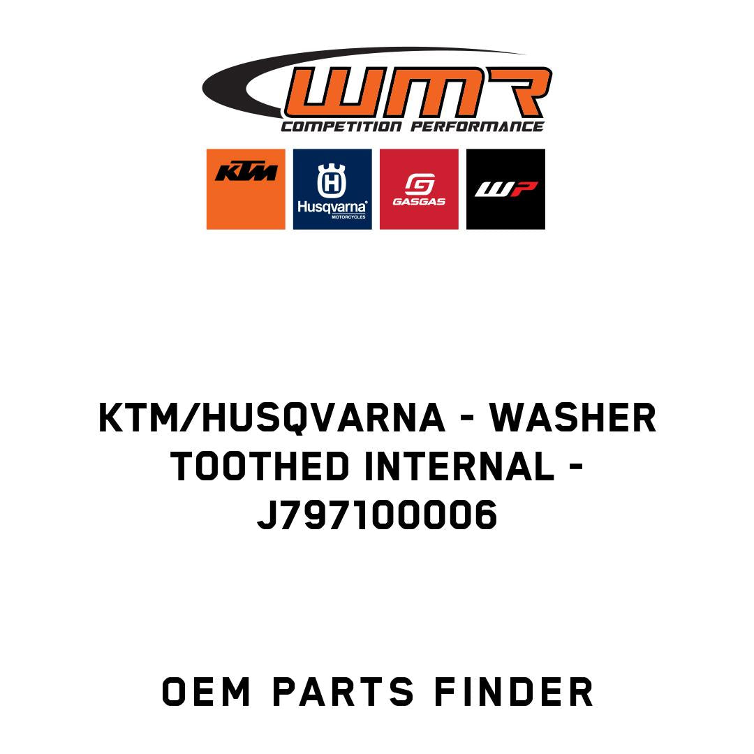 washer toothed internal