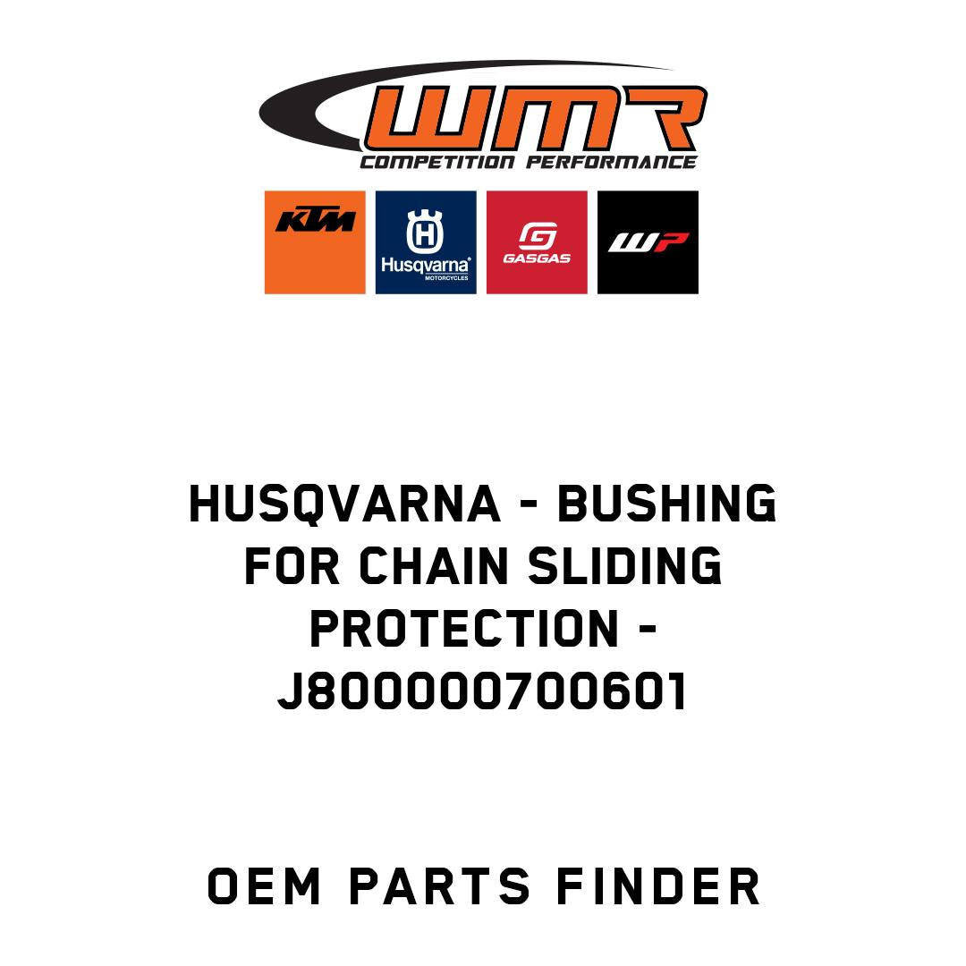 Bushing for chain sliding protection