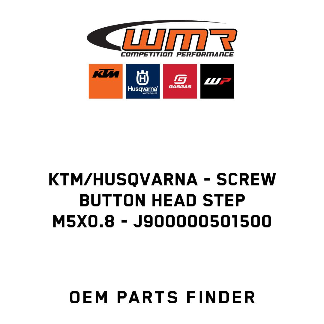 screw button head step M5x0.8