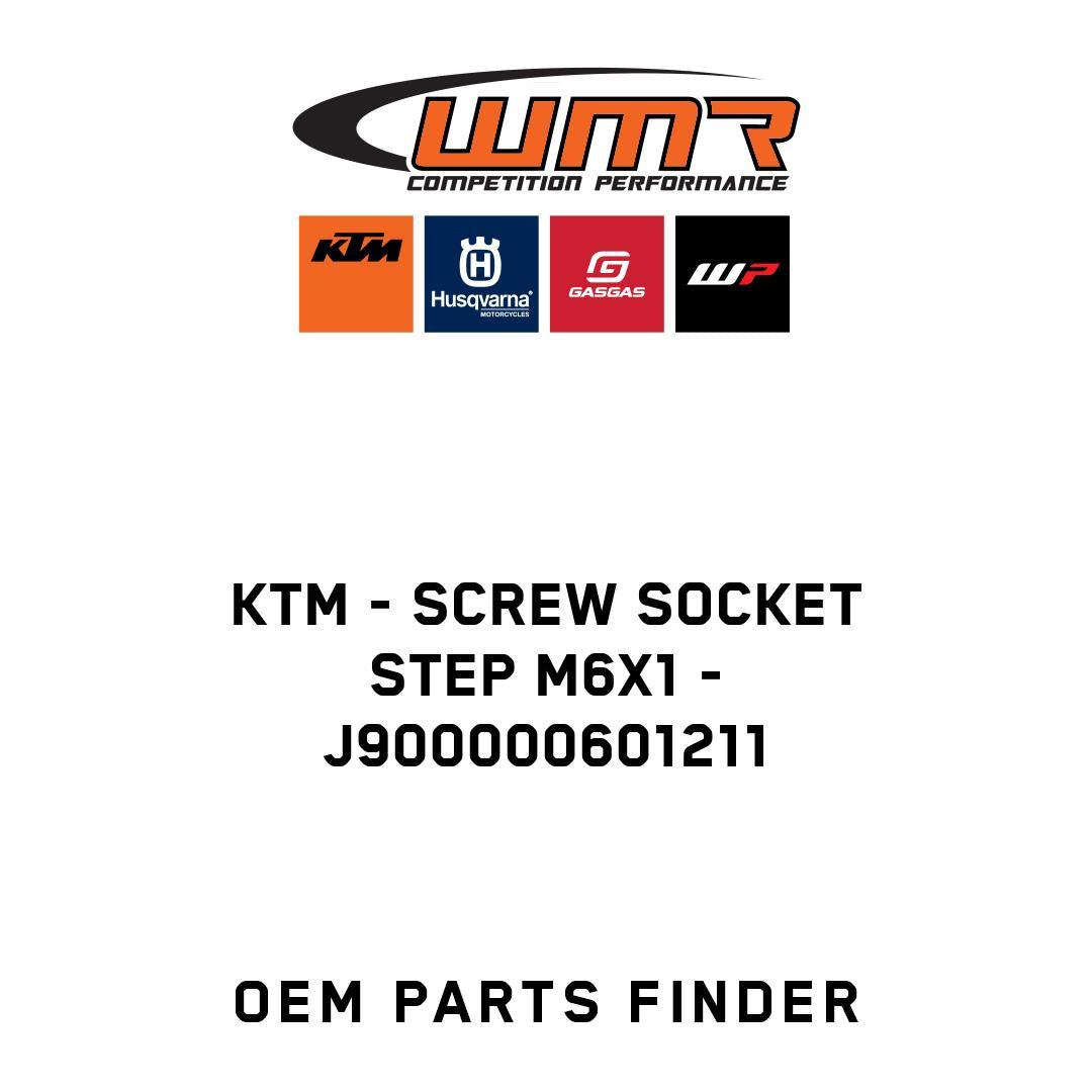 SCREW SOCKET STEP M6X1