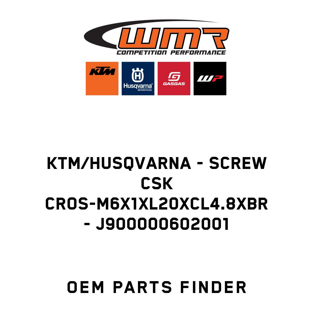 screw csk cros-m6x1xl20xcl4.8xbr