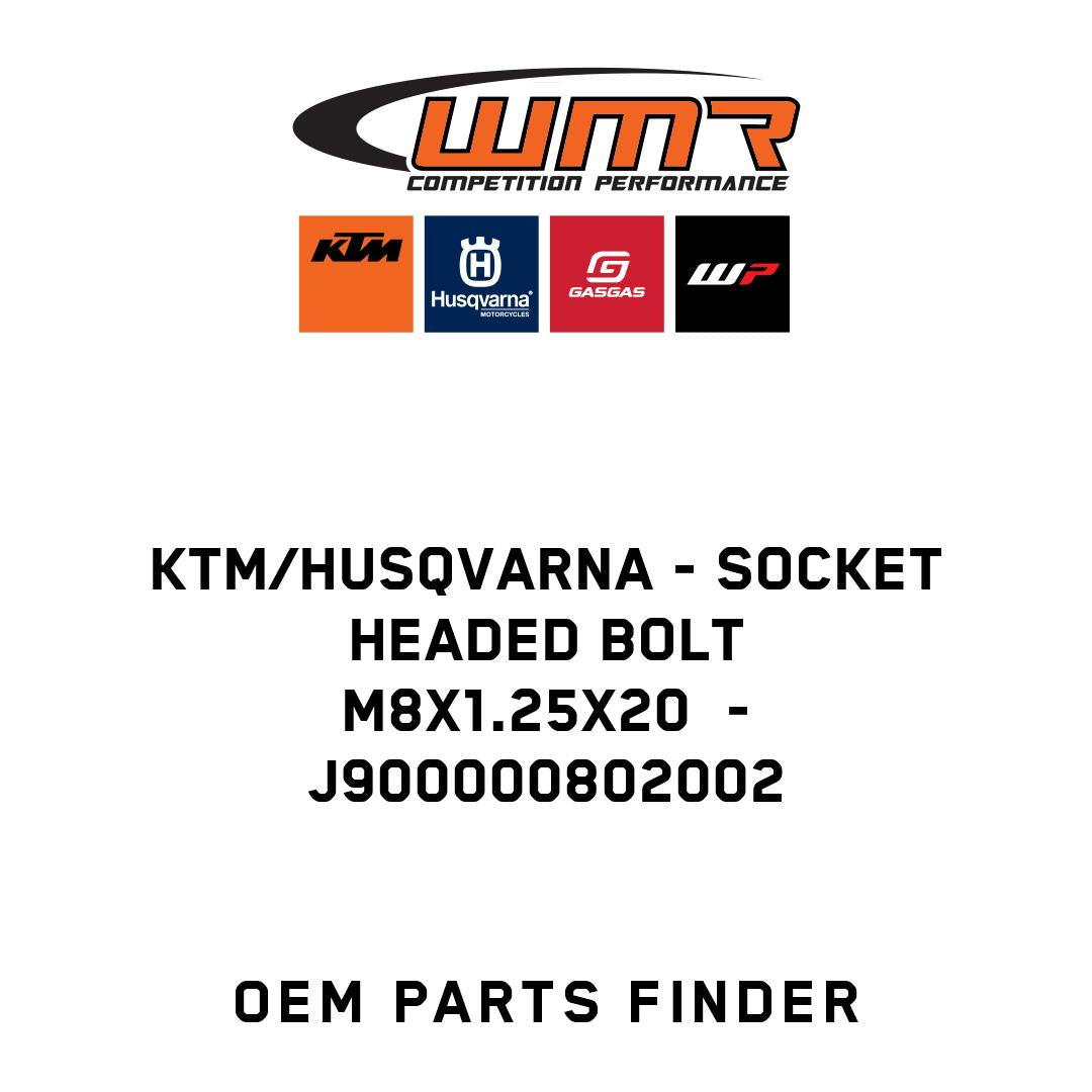 SOCKET HEADED BOLT M8X1.25X20 