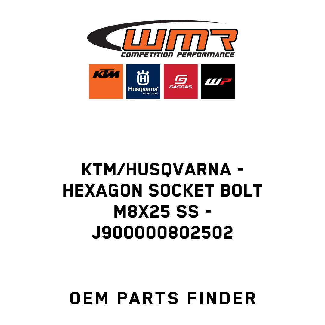 Hexagon socket bolt M8x25 SS