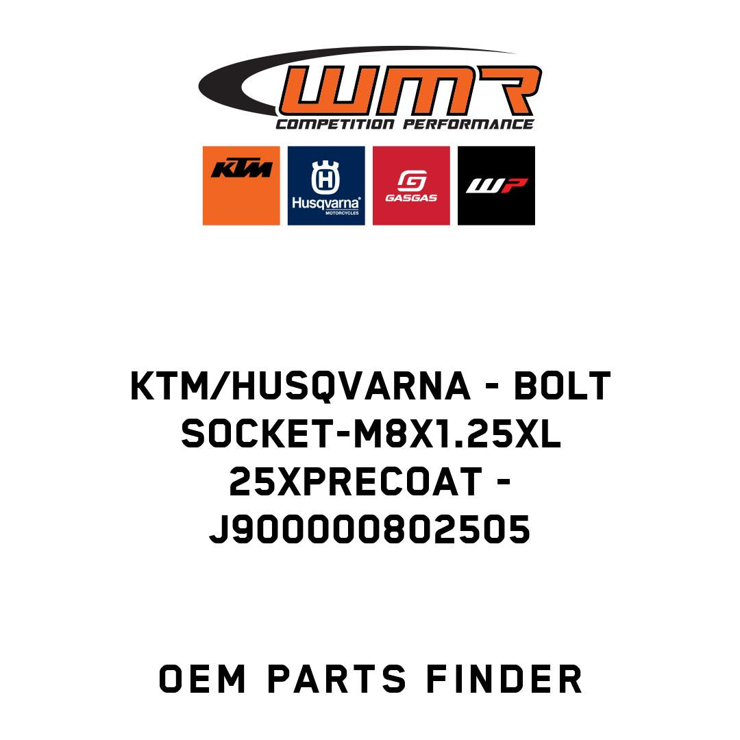 BOLT SOCKET-M8X1.25XL 25XPRECOAT