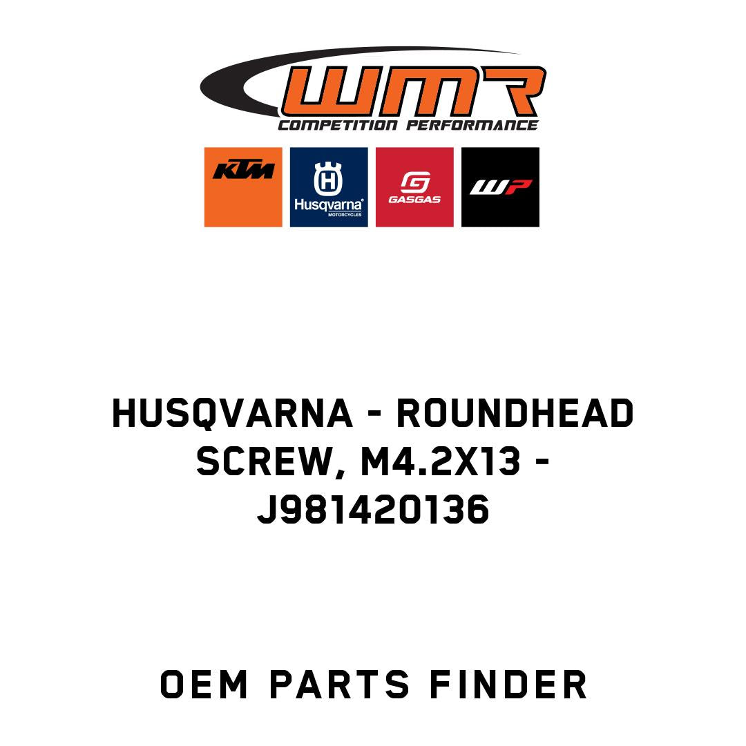 Roundhead screw, M4.2X13