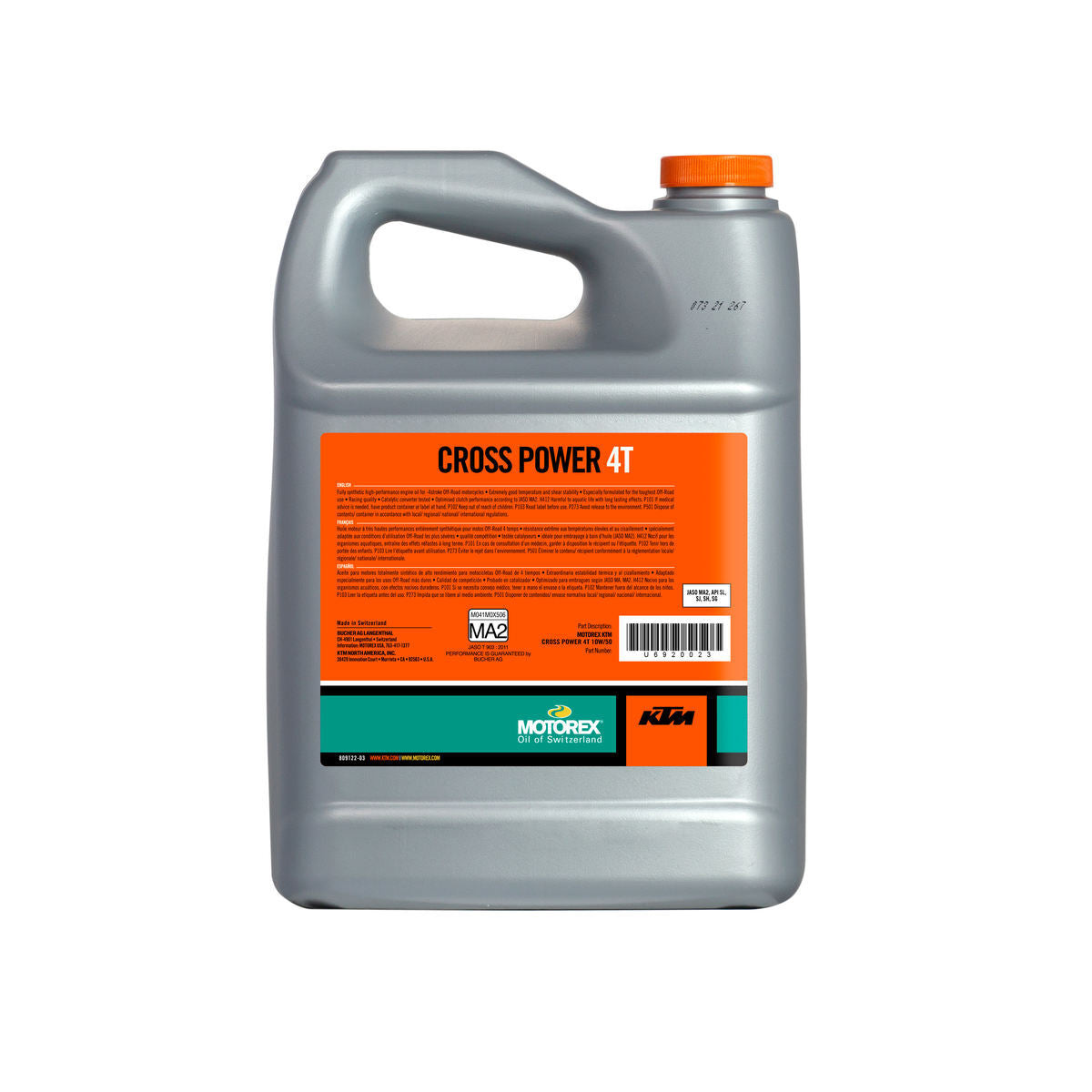 KTM - MOTOREX CRSPWR 4T 10W/50 4L - U6913023
