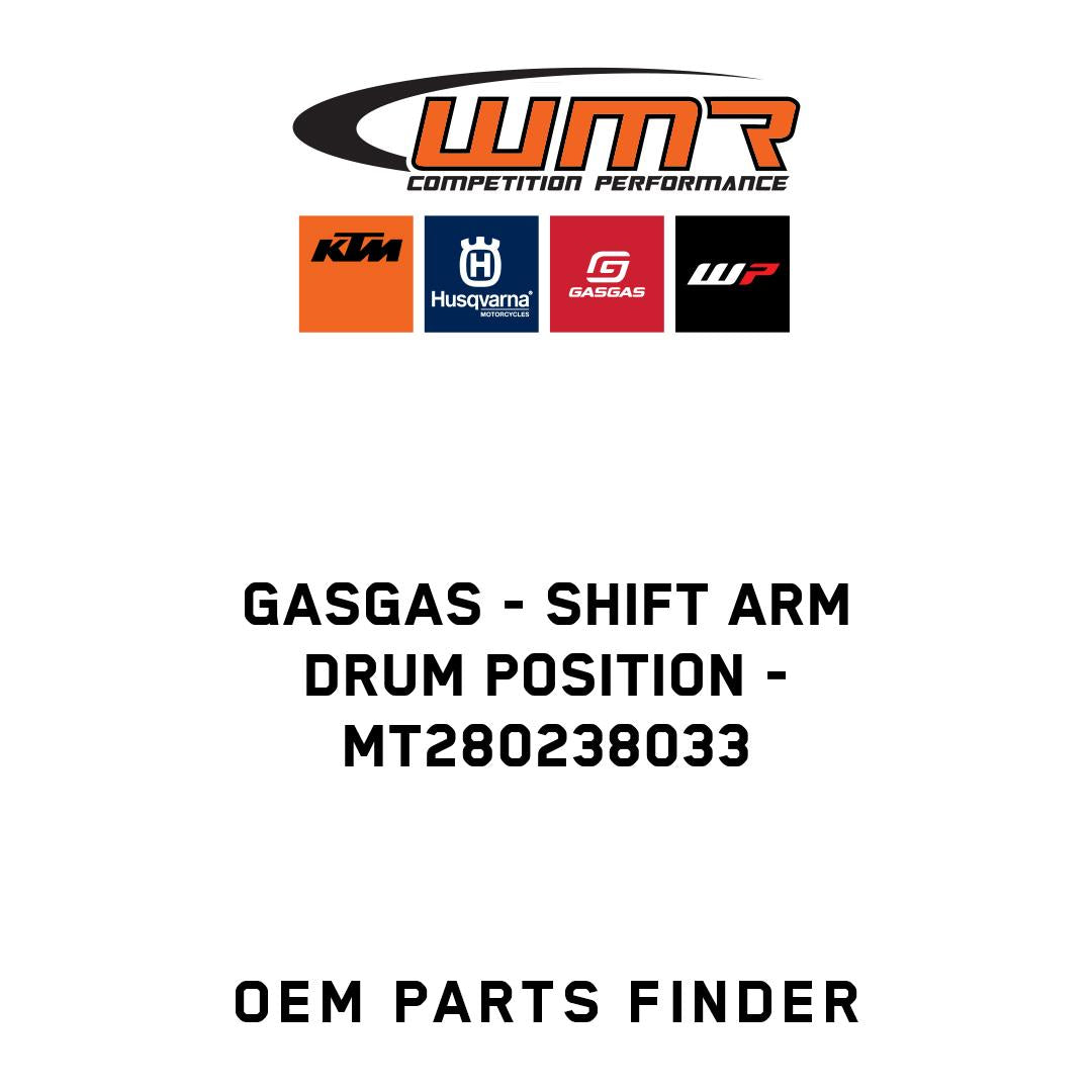 Shift arm drum position