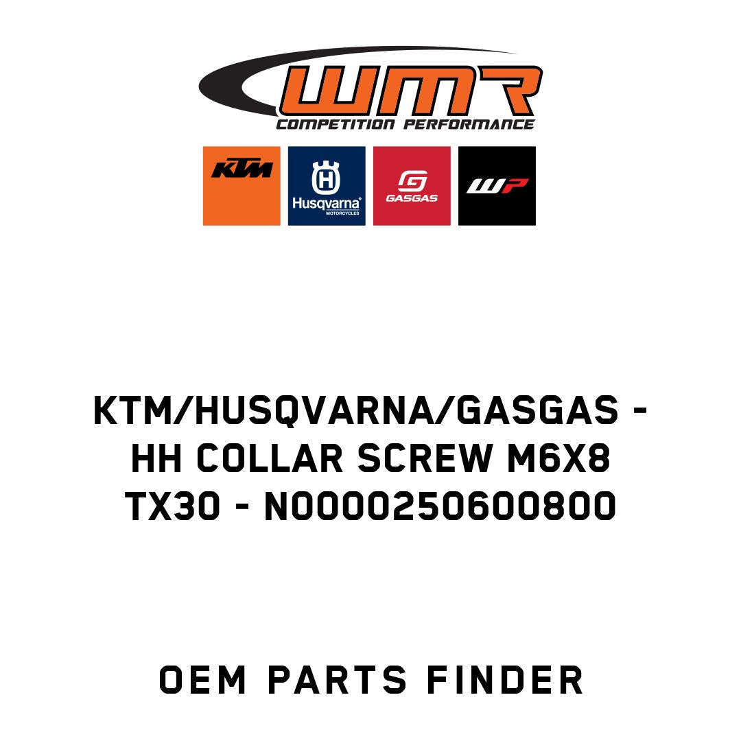 HH collar screw M6x8 TX30