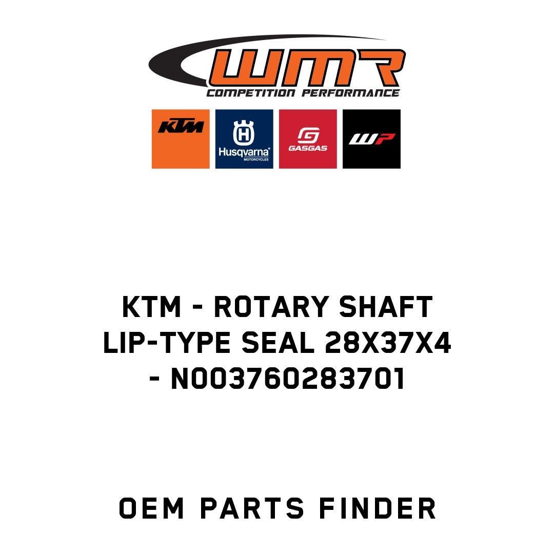 Rotary shaft lip-type seal 28x37x4