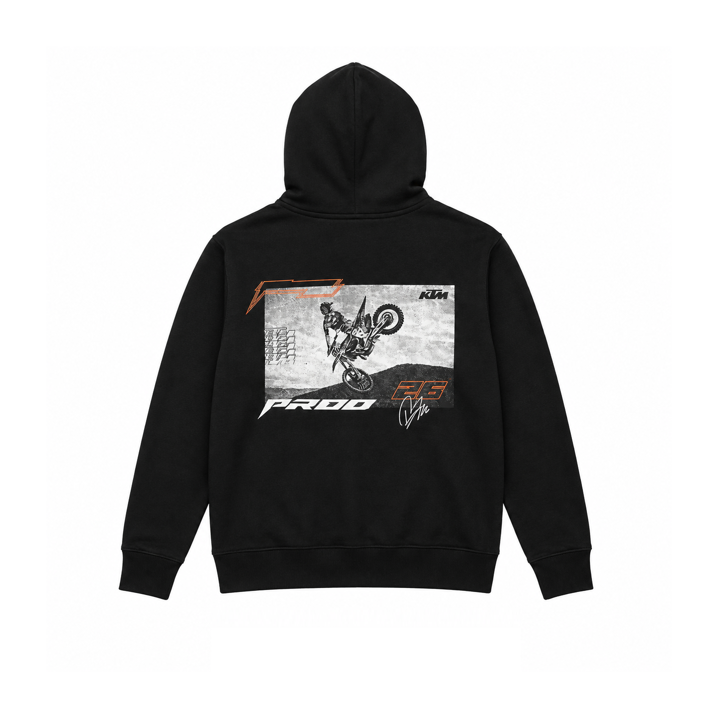 Prado Rider Hoodie Black