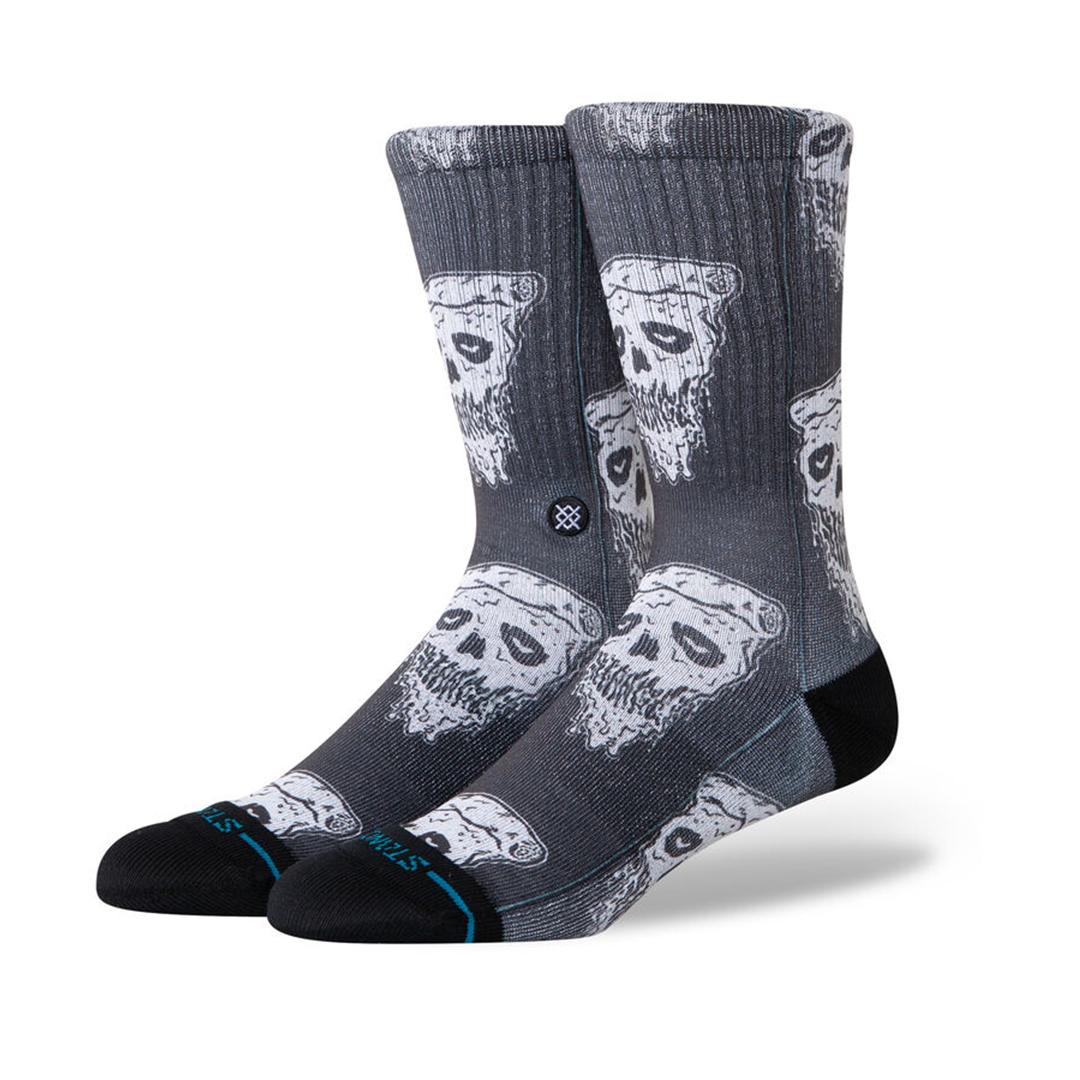 Stance Socks Pizza Face (White/Black)