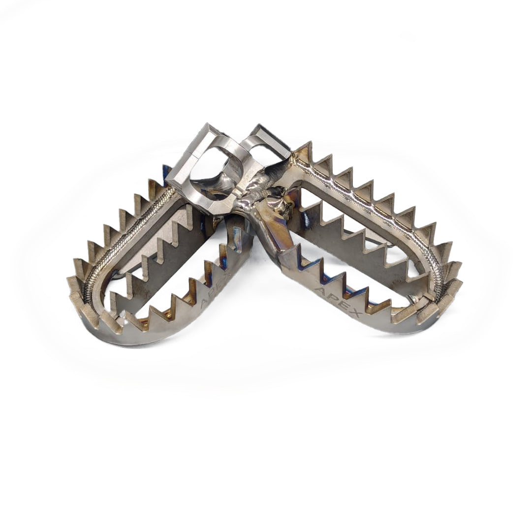 Raptor Titanium RX065 Junior APEX Titanium Footpegs