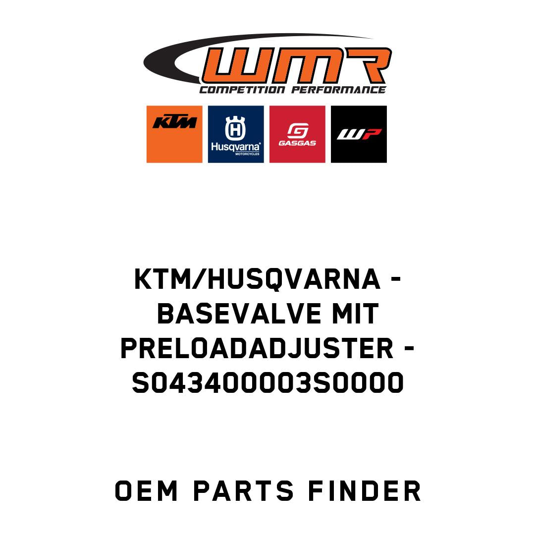 Basevalve mit Preloadadjuster