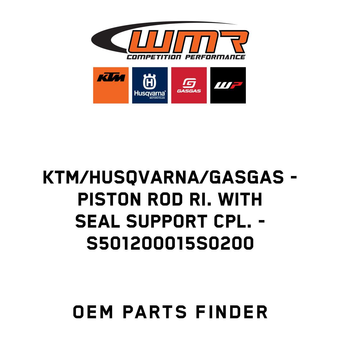 Piston rod ri. with seal support cpl.