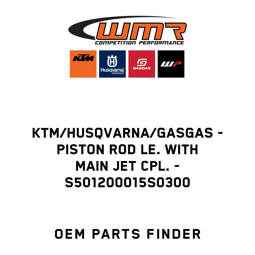 Piston rod le. with main jet cpl.