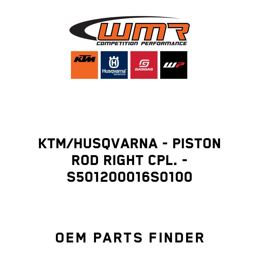 piston rod right cpl.