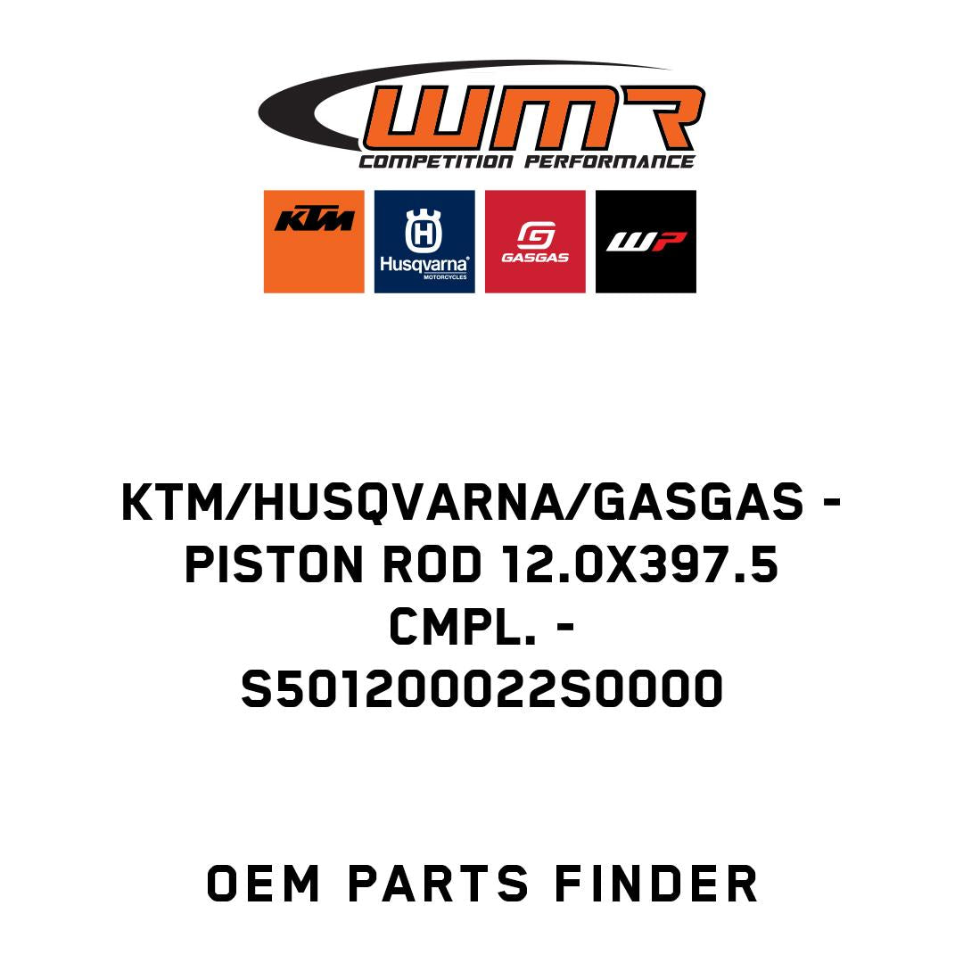 Piston rod 12.0x397.5 cmpl.