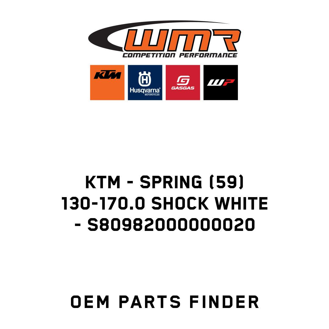 Spring (59) 130-170.0 shock white