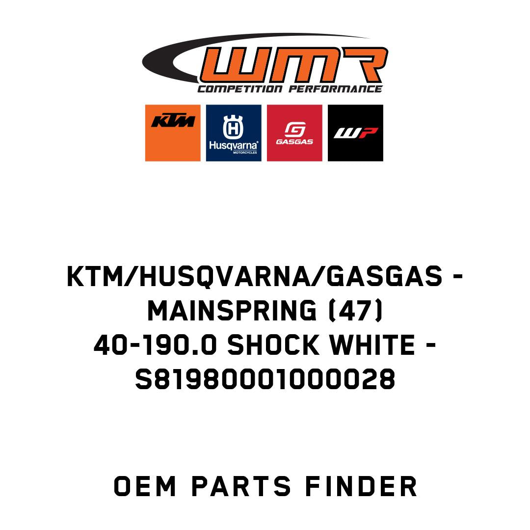 Mainspring (47) 40-190.0 shock white