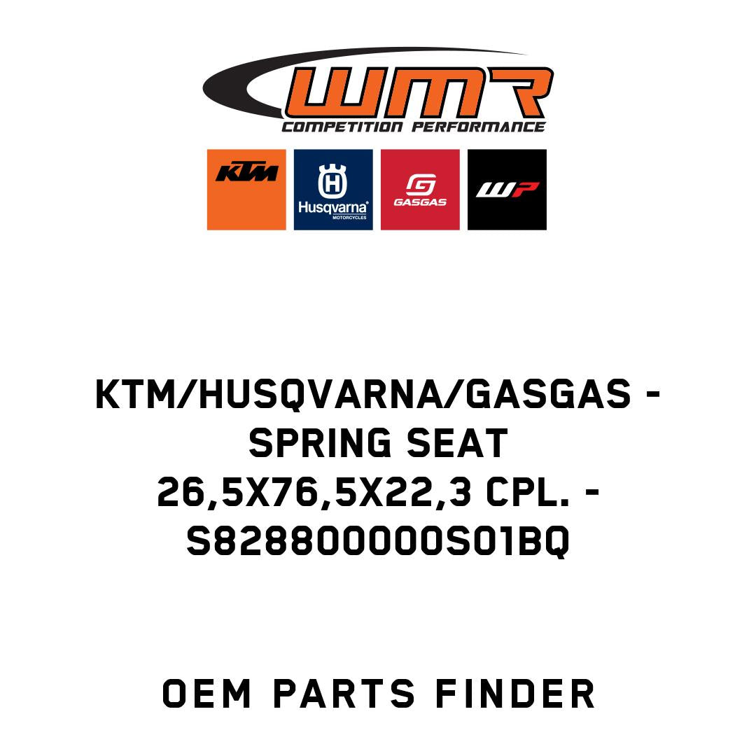 Spring seat 26,5x76,5x22,3 cpl.