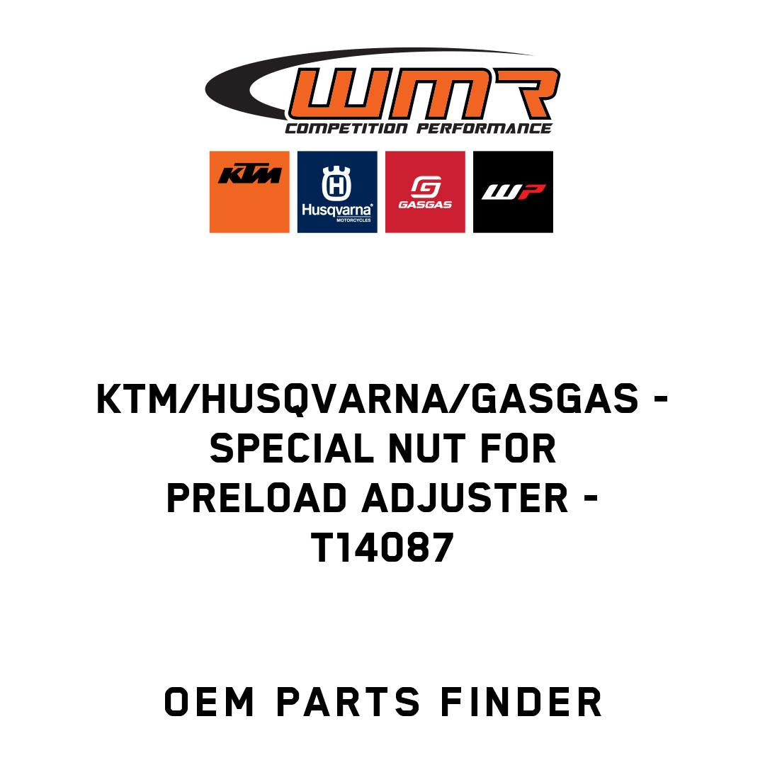 special nut for preload adjuster