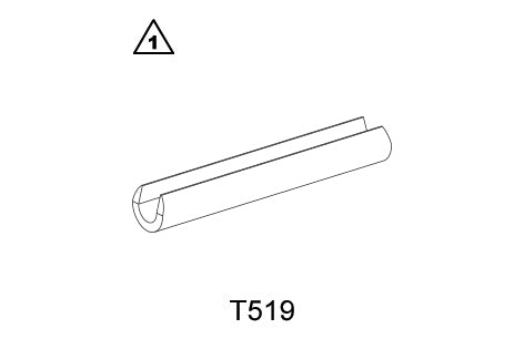 bleed spacer close cartridge L=130