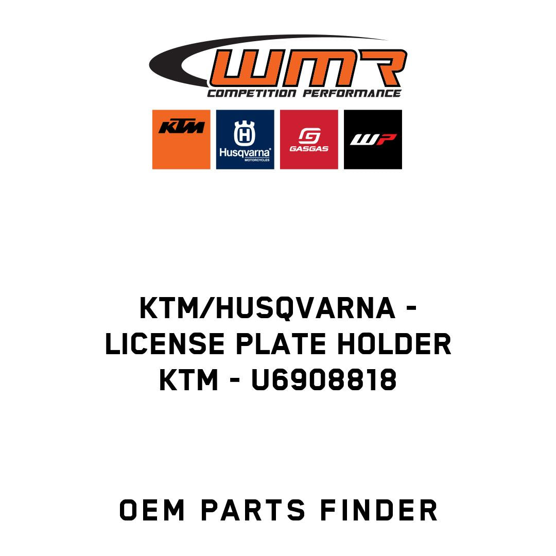 LICENSE PLATE HOLDER KTM