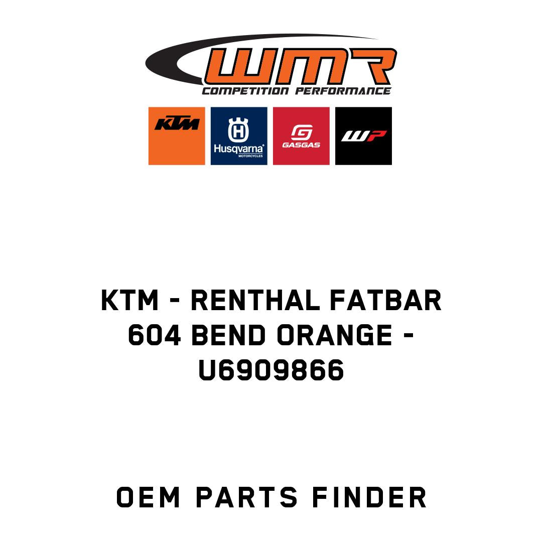 RENTHAL FATBAR 604 BEND ORANGE