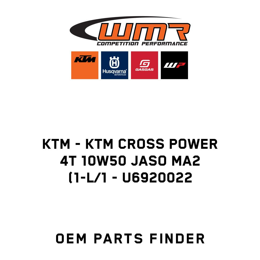 KTM CROSS POWER 4T 10W50 JASO MA2 (1-L/1