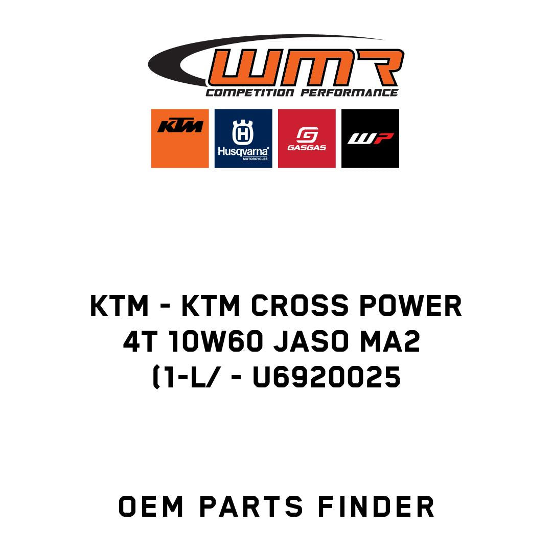 KTM CROSS POWER 4T 10W60 JASO MA2  (1-L/