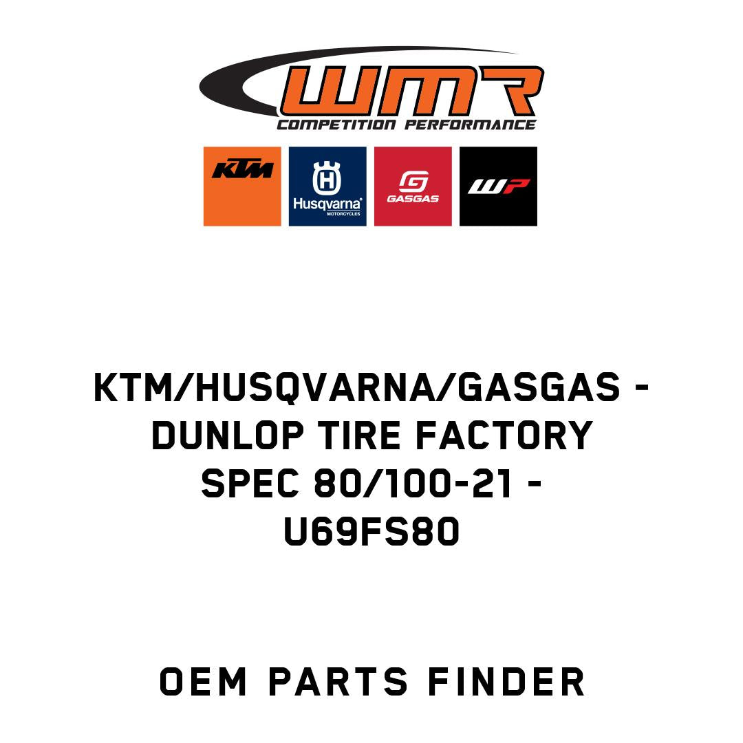 Dunlop Tire Factory Spec 80/100-21