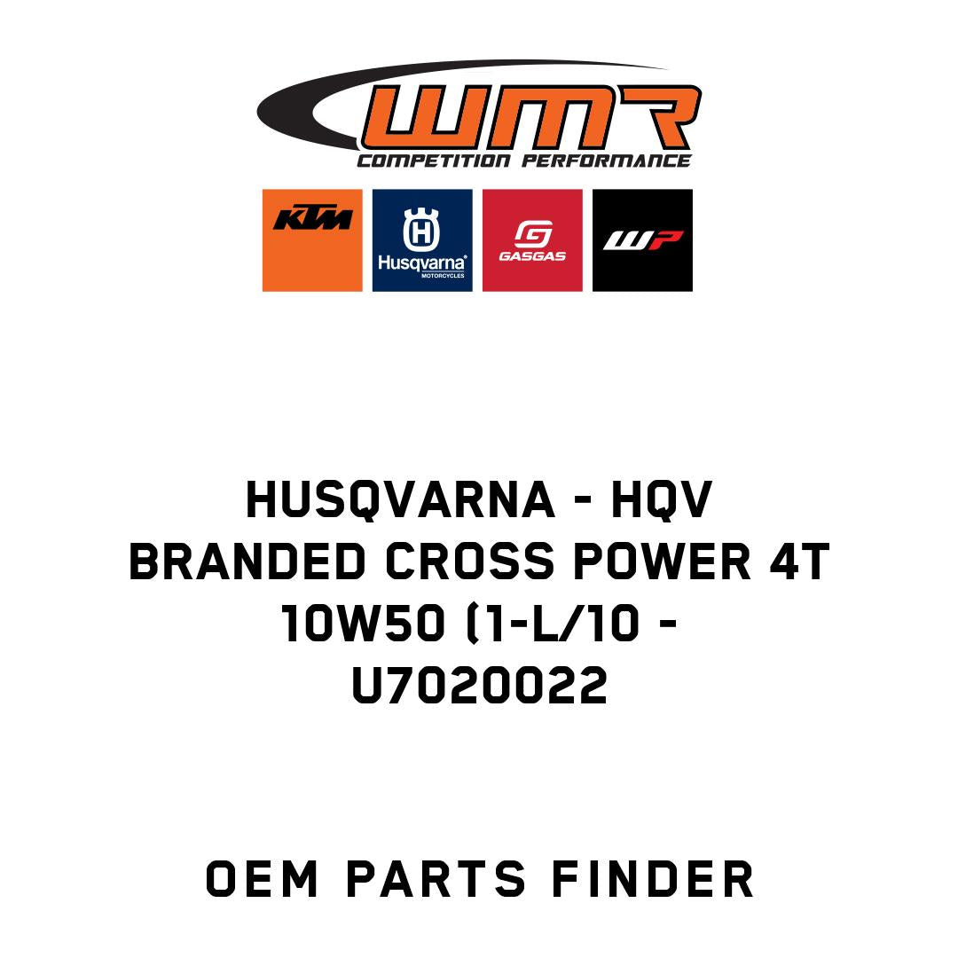 HQV BRANDED CROSS POWER 4T 10W50 (1-L/10