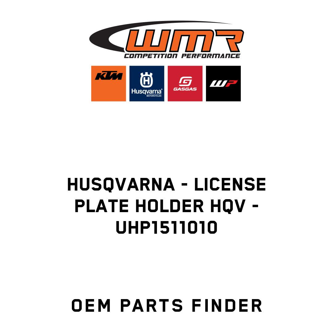 LICENSE PLATE HOLDER HQV