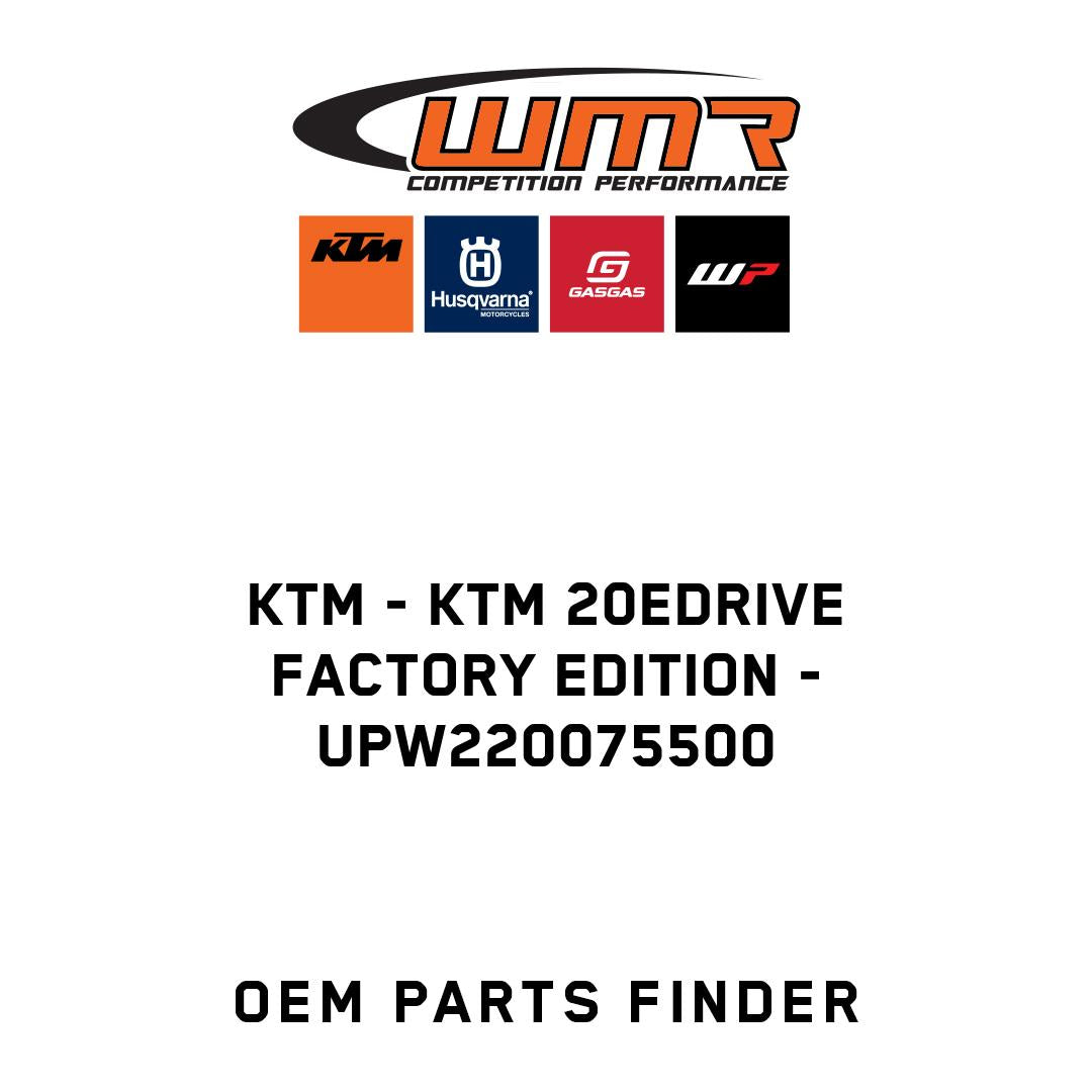 KTM 20eDRIVE FACTORY EDITION
