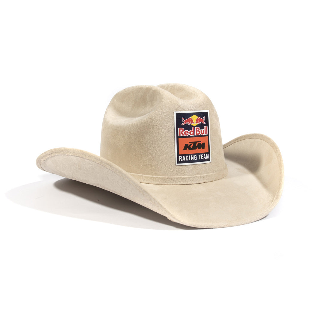 REDBULL KTM COWBOY HAT SUEDE TAN