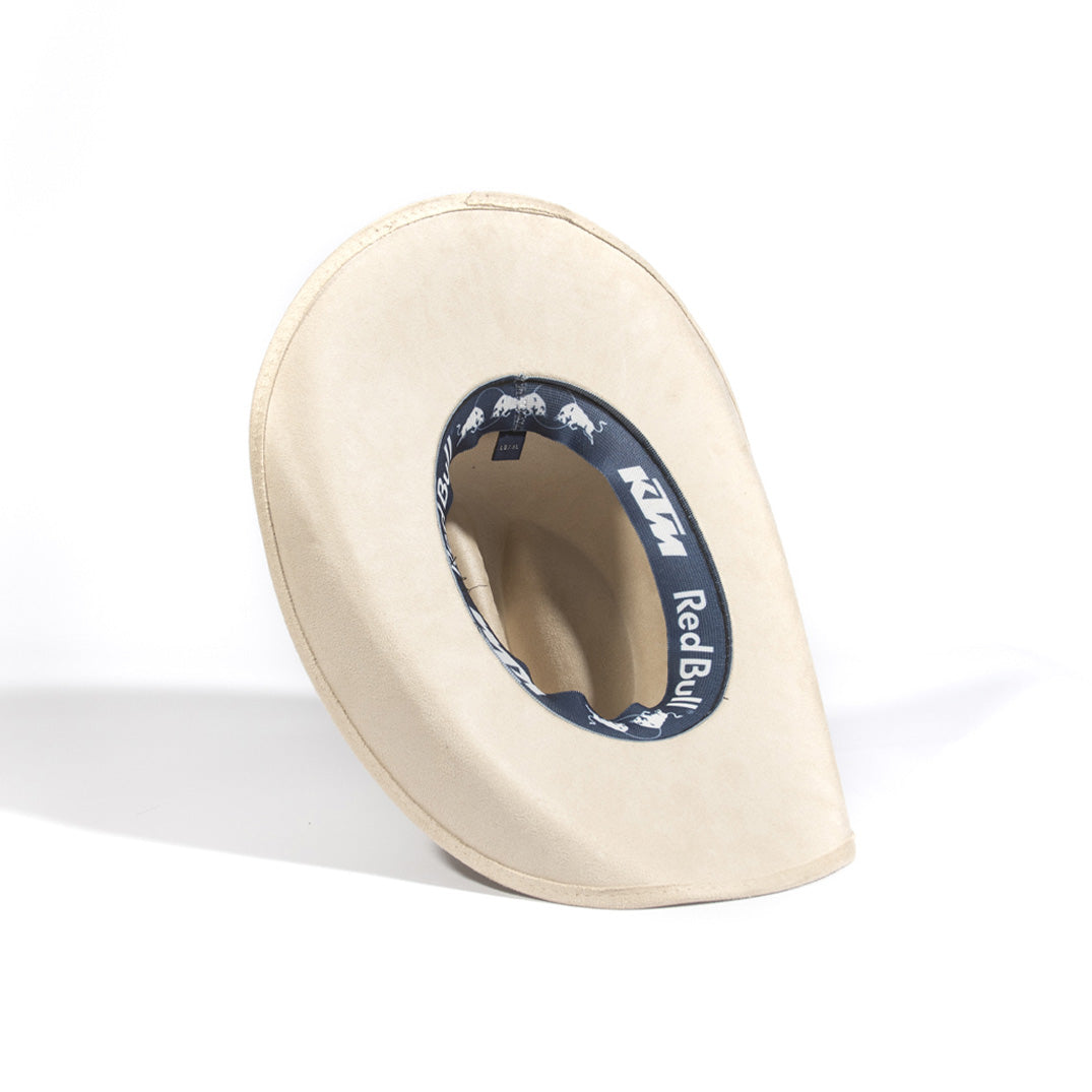 REDBULL KTM COWBOY HAT SUEDE TAN