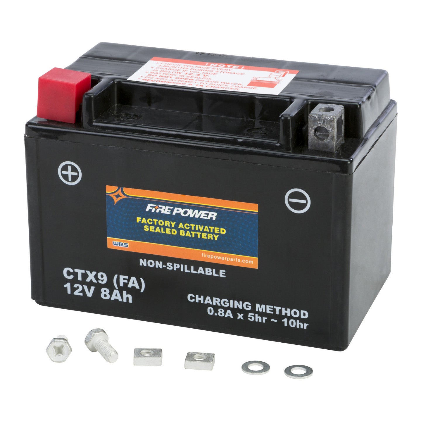 Fire Power Factory Activated Sealed Battery CTX9-BS