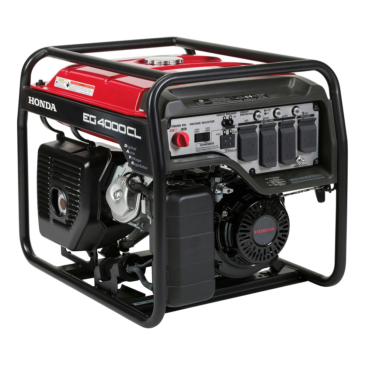 Honda EG4000 4000-watt economy portable generator with CO-MINDER