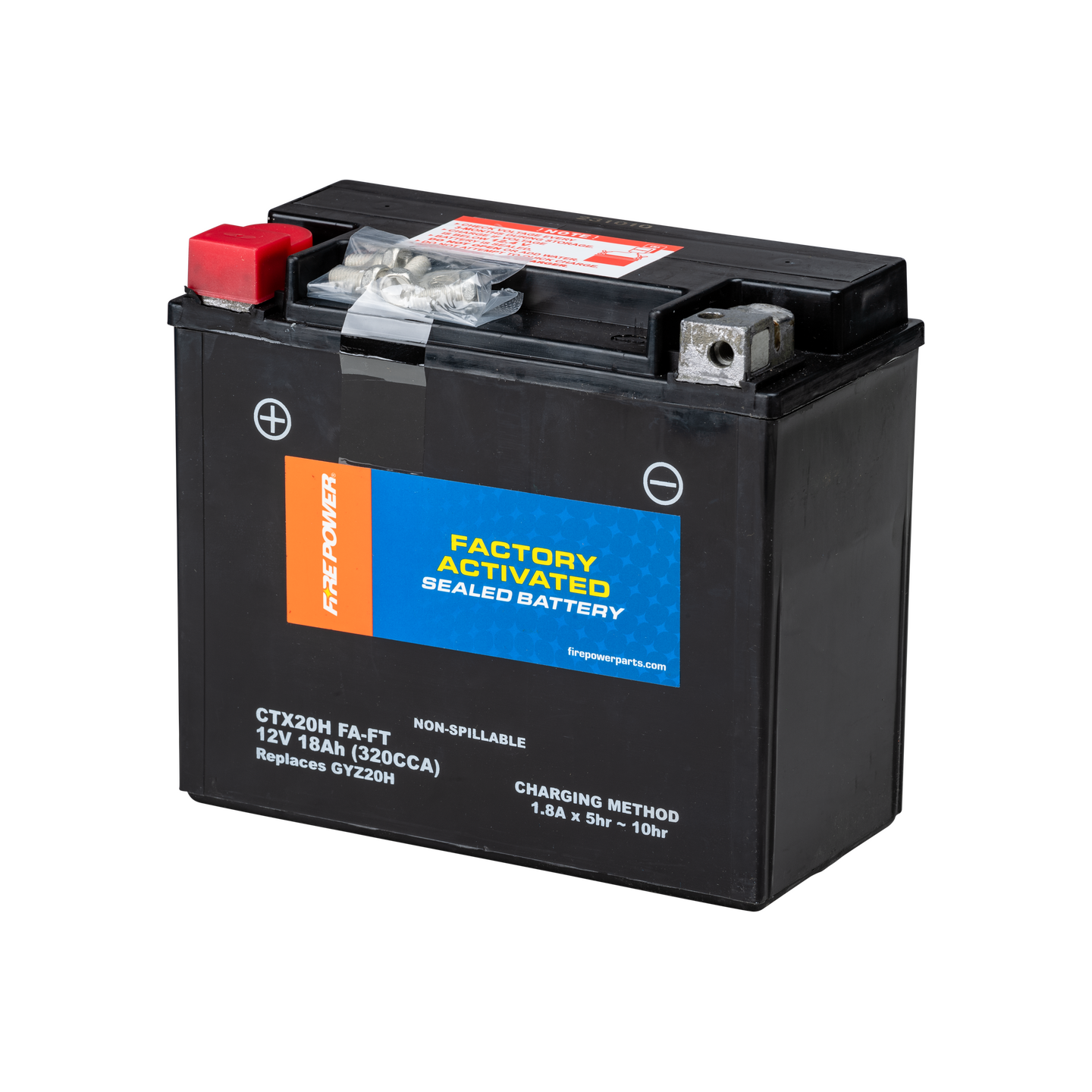 Fire Power Factory Activated Sealed Battery CTX20H