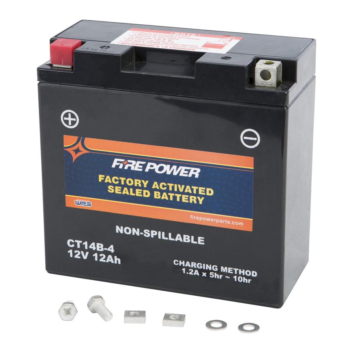 Fire Power Factory Activated Sealed Battery CT14B-4