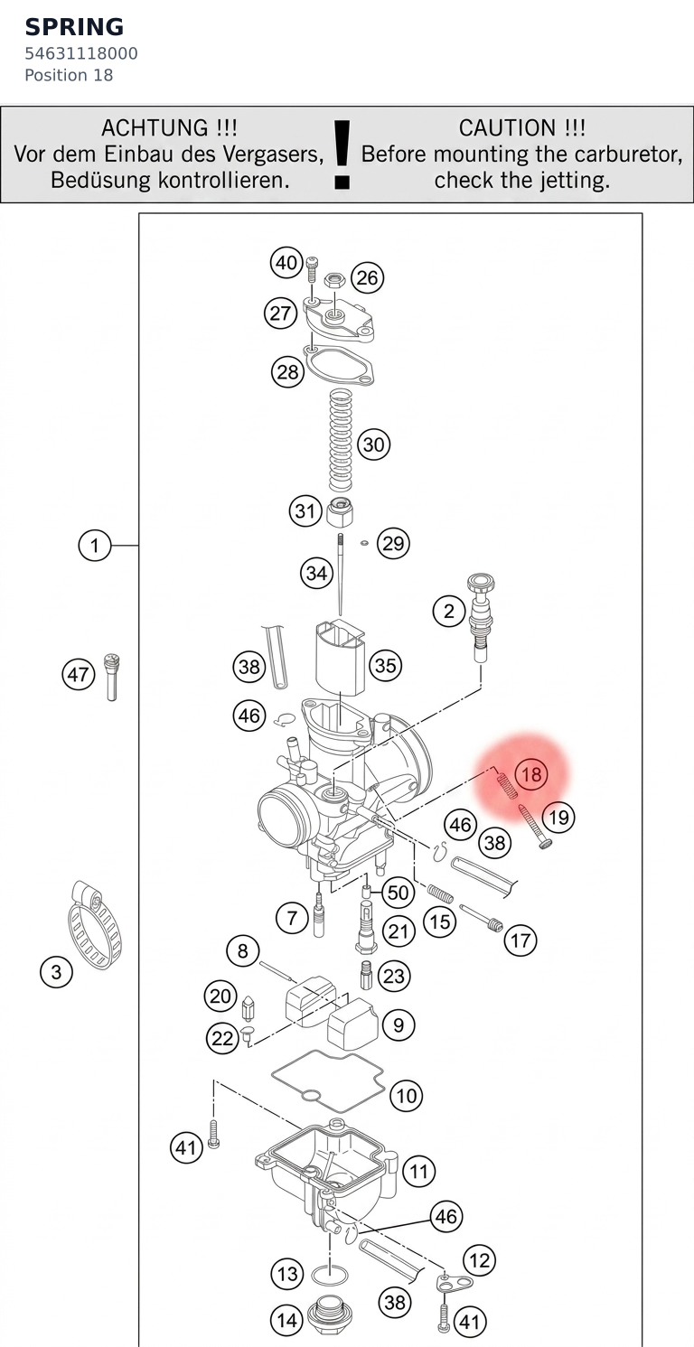 Diagram preview: SPRING (54631118000)