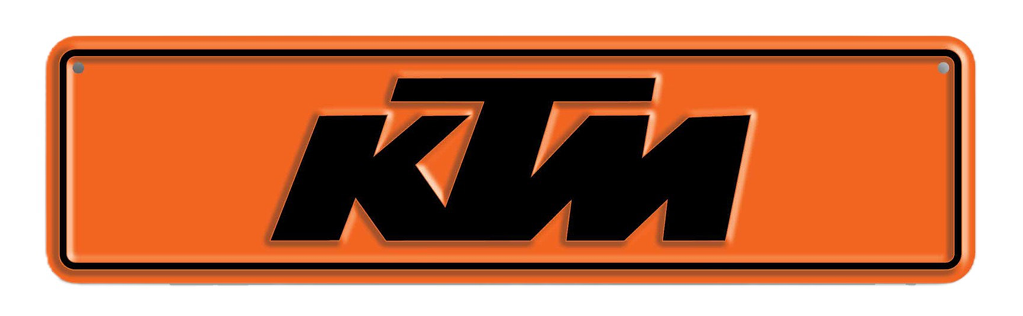 KTM Street Sign